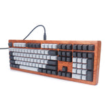 108 Keys Wooden Mechanical Keyboard