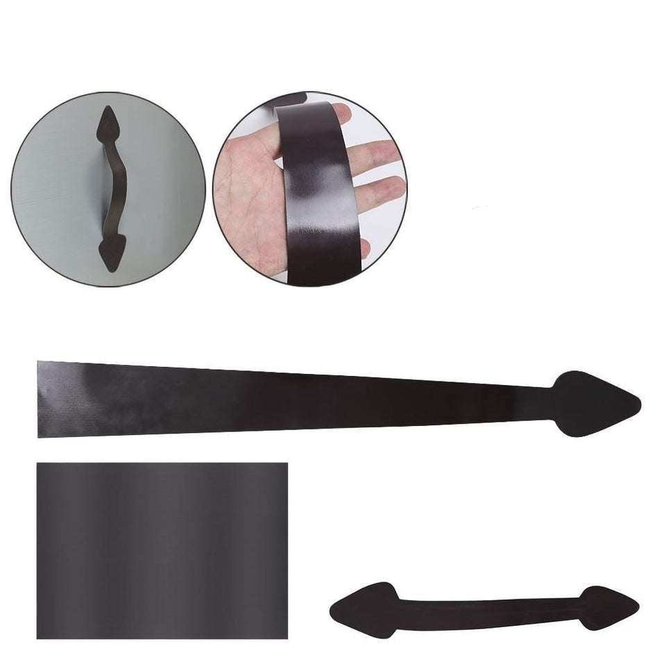 Decorative Garage Door Hinge and Handle Set (6-Piece)