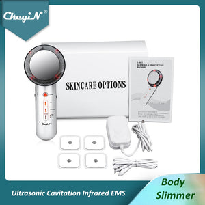 Ultrasonic Cavitation Infrared EMS Facial Body Slimming Massager Beauty Machine Weight Loss Lipo Anti Cellulite Fat Burner 45