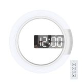 Digital Wall Clock With Temperature Display