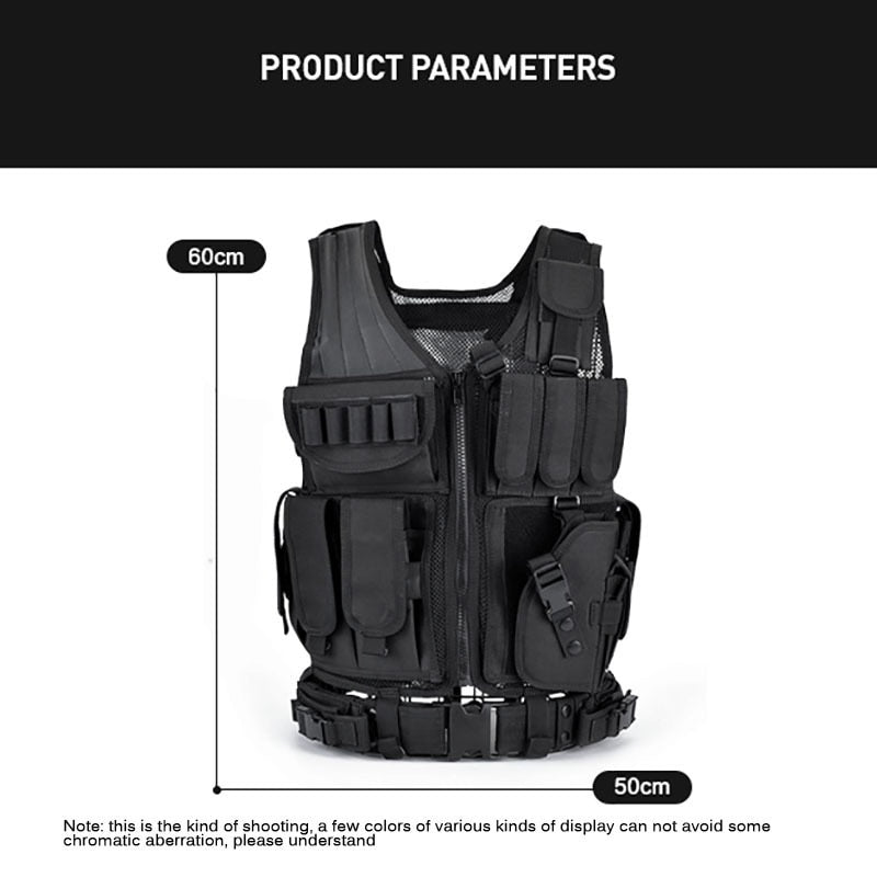 Tactical Military Vest Combat Armor