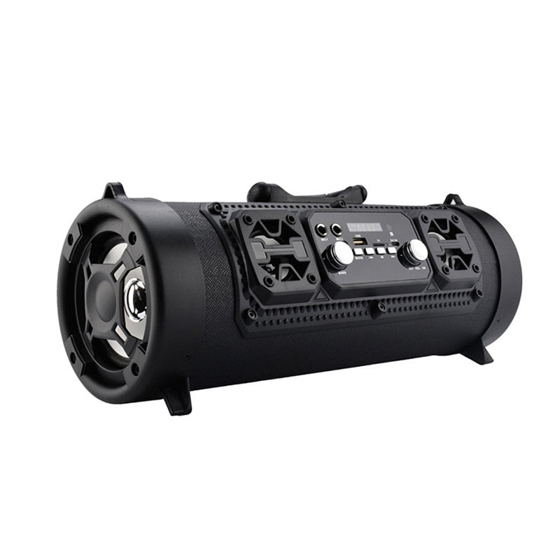 Portable High-power 15W Music Barrel Speaker for Outdoor Spot