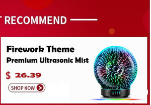 3D Fireworks Diffuser