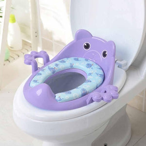 Folding Baby Potty Training Seat with Adjustable Ladder