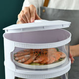 Stackable Food Dome - Multi-Layer Transparent Stackable Food Insulation Cover