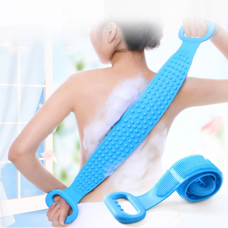 NEW Magic Silicone Body Scrubber - Rubbing Back Mud Peeling Body Massage