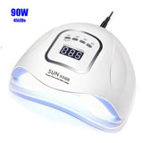 90/72/36W LED Lamp Nail Dryer