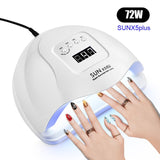 90/72/36W LED Lamp Nail Dryer