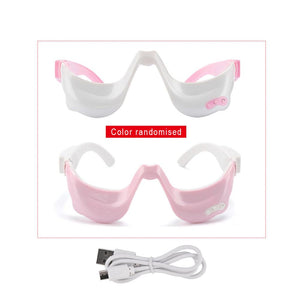 Electric Eye Massager EMS Vibration Eye Care Massage Tool 3D Eyewear Hot Compress Therapy Relief Eye Fatigue Relaxation