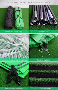 Indoor/Outdoor 2M Golf Practice Net Tent