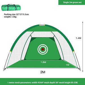 Indoor/Outdoor 2M Golf Practice Net Tent