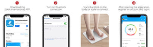 Sinocare Smart Body Fat Composition Scale