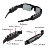 Mini Sunglasses Camera with Bluetooth