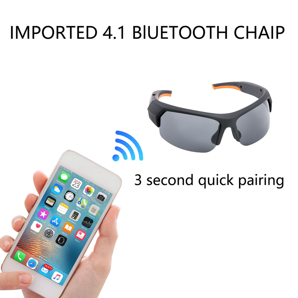 Mini Sunglasses Camera with Bluetooth