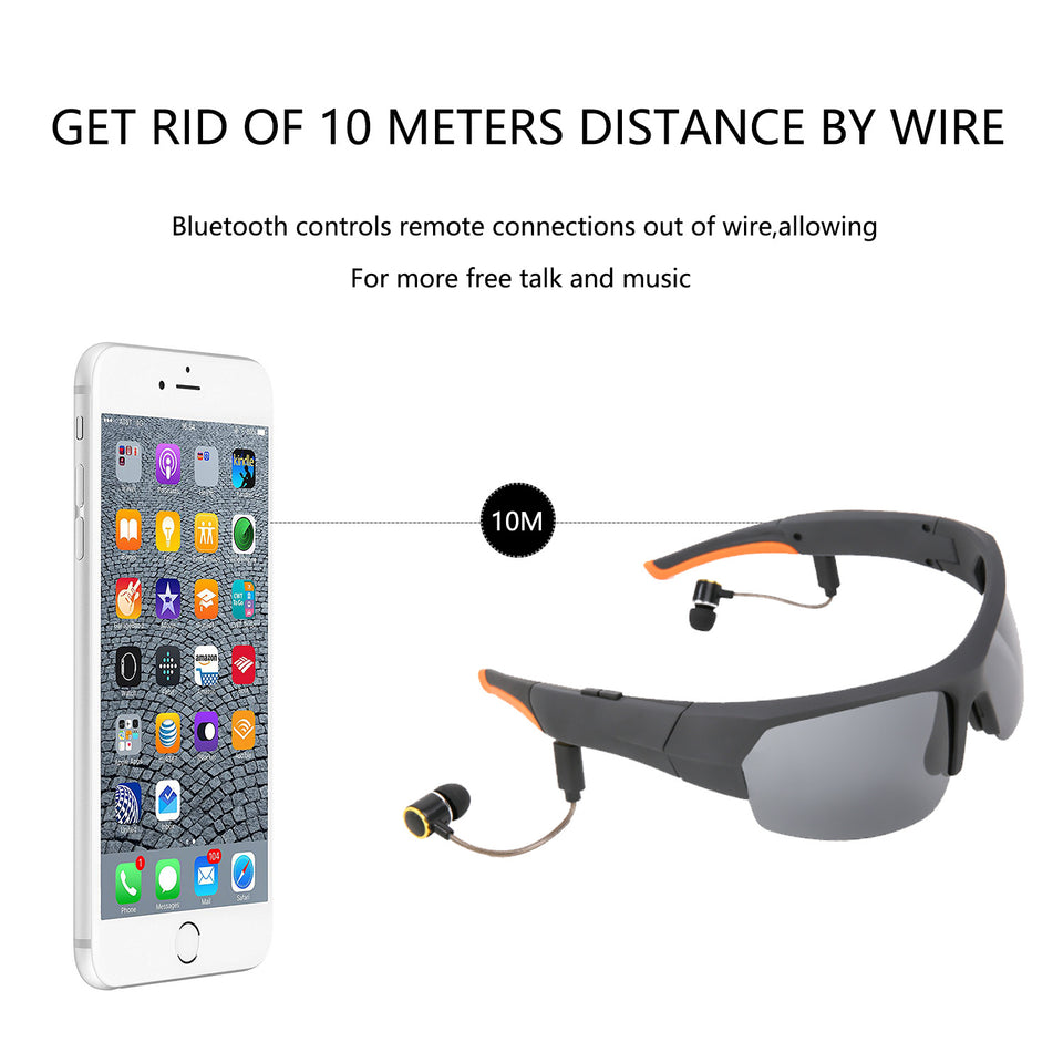 Mini Sunglasses Camera with Bluetooth