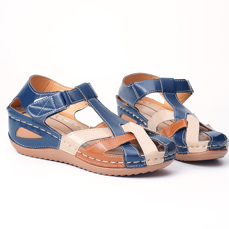 Retro Round Toe Sandals