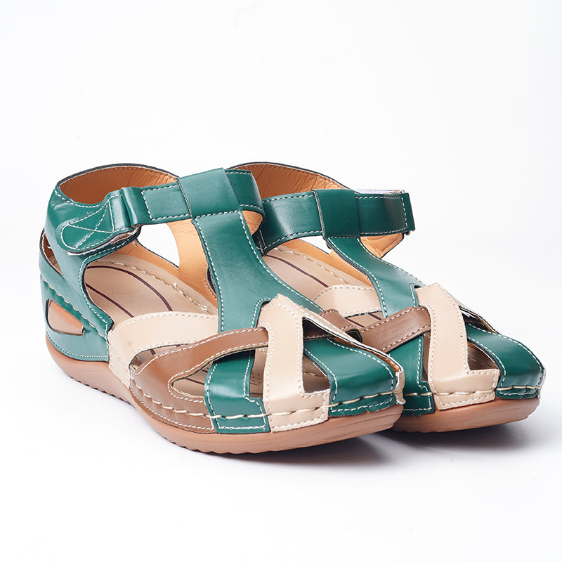 Retro Round Toe Sandals