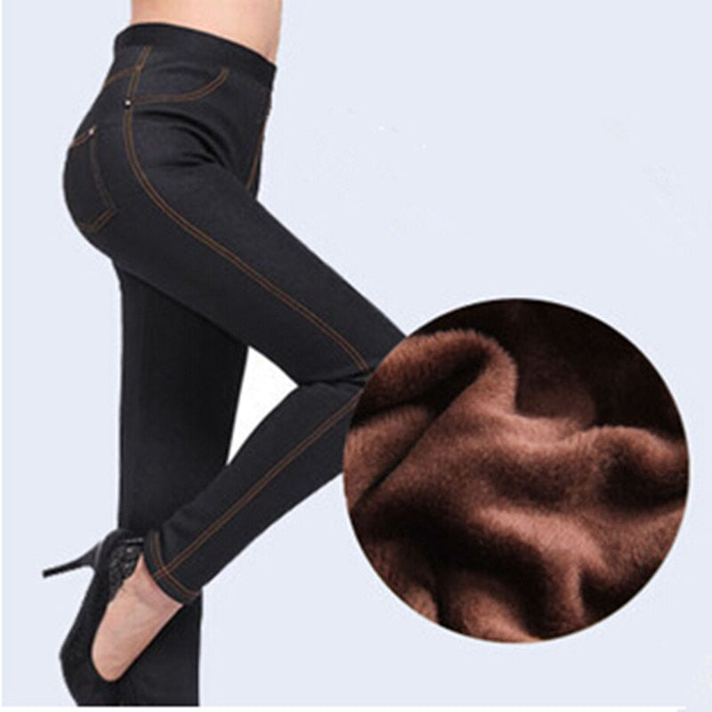 Plus Size Winter Jeans For Women