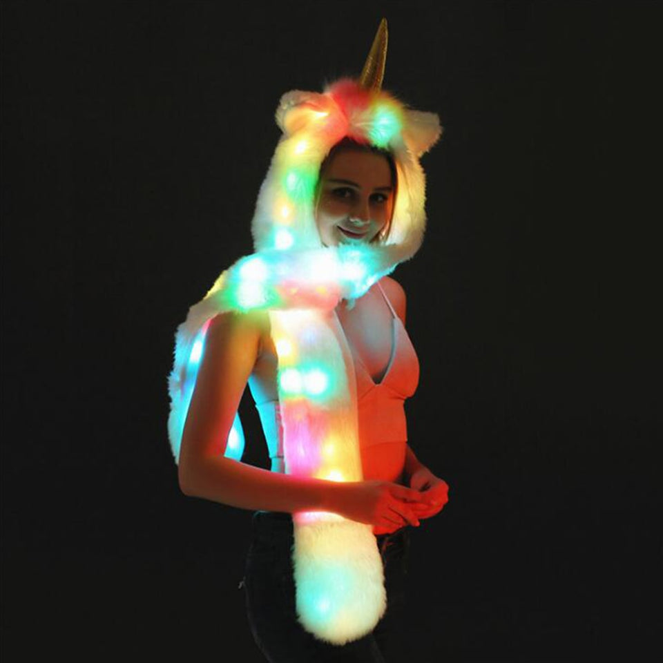 LED Unicorn Hat