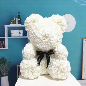 Handmade Luxury Rose Bear Gift