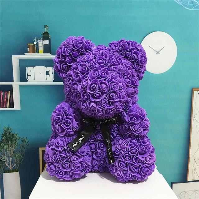 Handmade Luxury Rose Bear Gift