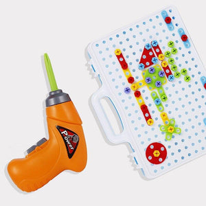 Toys Kids Electric Drill Set Educational